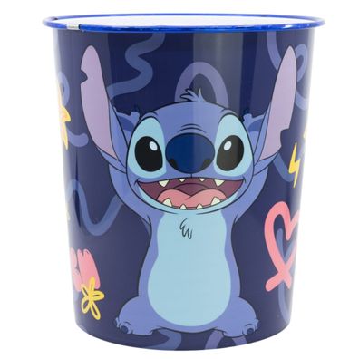 Disney Stitch Abfalleimer 10 Lt für Kinderzimmer mit fröhlichem Design