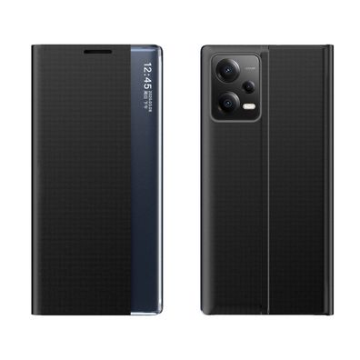 Sleep Case Hülle kompatibel mit Xiaomi Redmi Note 12 Pro+ Hülle mit Klappständer