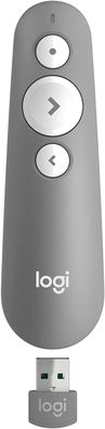 Logitech R500s Presenter mit Laser Klasse 1 für Bluetooth und USB – Universell