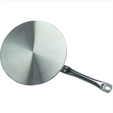 Adapterplatte aus Edelstahl Ø 23,5cm Induktionsadapterplatte Kochfeld Adapter