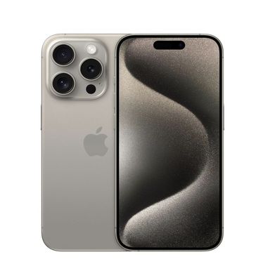 Apple iPhone 15 Pro 128GB Titan Natur 6,1 Zoll Full HD 120 Hz 48 MP 8 GB RAM - Ka