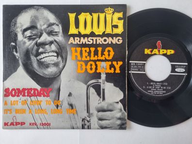 Louis Armstrong - Hello Dolly 7'' Vinyl EP France