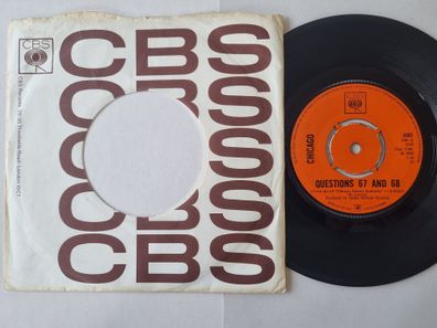 Chicago - Questions 67 and 68 7'' Vinyl UK
