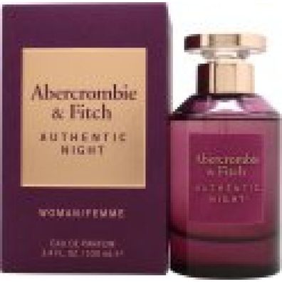 Abercrombie & Fitch Authentic Night Woman Eau De Parfum 100 ml ( amen)