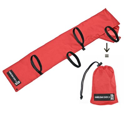 NC-17 Connect Lenker Cover 2.0, one size fits all, rot