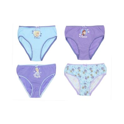 Disney Frozen 4er-Pack Slips aus Baumwolle – Bequeme Unterwäsche für