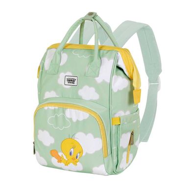 Looney Tunes Tweety Mommy Backpack Wickelrucksack mit Thermofächern