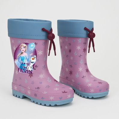Disney Die Eiskönigin Gummistiefel – Mädchen Regenstiefel mit Motivdruck