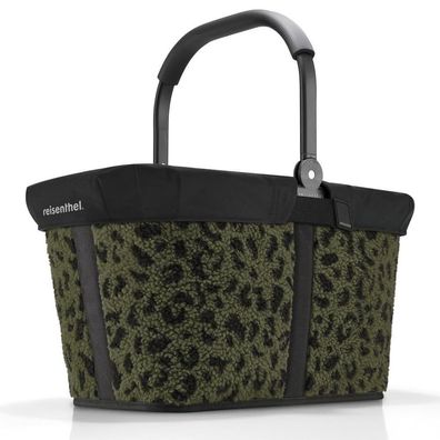 reisenthel Set Carrybag mit Cover BPBK, teddy leo olive + black, Unisex