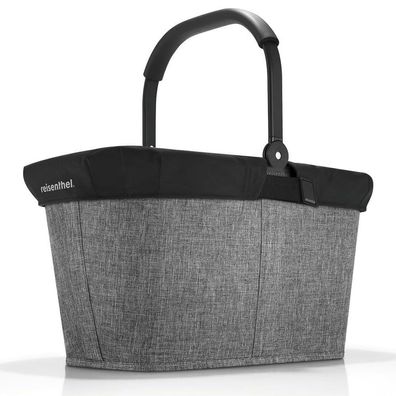 reisenthel Set Carrybag mit Cover BPBK, twist silver + black, Unisex