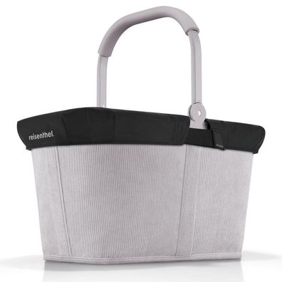 reisenthel Set Carrybag mit Cover BPBK, cord grey + black, Unisex