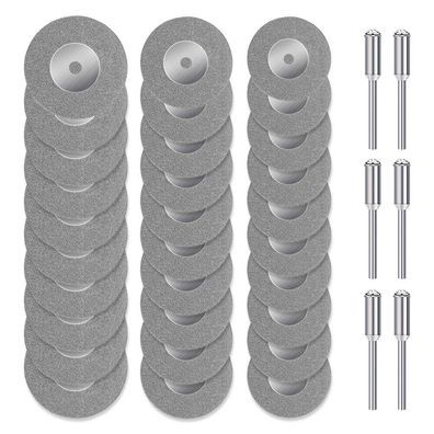 36 für Dremel Proxxon Diamant Trennscheibe 16/20/25mm Glas Metall Schleifscheibe