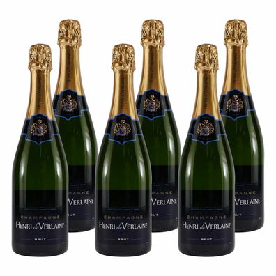 Henri de Verlaine Champagne Brut (6 x 0,75L)