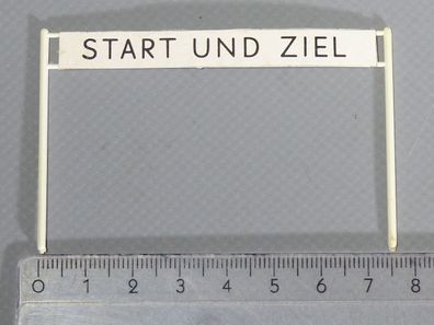 Faller AMS H0 Zubehör aus Packung 4906 Start-Ziel-Fahne Banner Zielgerade Start-Lane