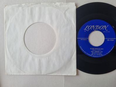 Vico Torriani with Mantovani - Remembering 7'' Vinyl US SUNG IN English