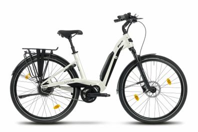 LIVING CITY Y E-City Bike in White