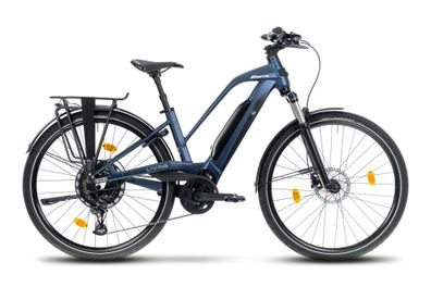 LIVING EASY Y E-City Bike in Blue