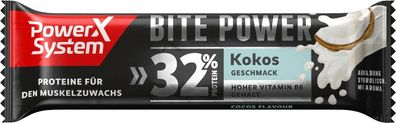 Power System Bite Power Cocos Bar 24 x 35g (840g)
