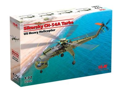 ICM Sikorsky CH-54A Tarhe US Heavy Helicopter 72001 in 1:72 ICM 3317001 Bausatz