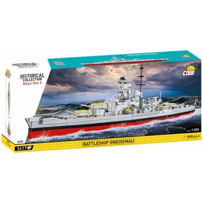 COBI Battleship Gneisenau, Konstruktionsspielzeug (MaÃ #159; tab 1:300)