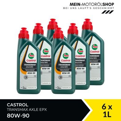 Castrol Transmax Axle EPX 80W-90 6x1 Liter