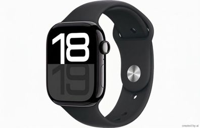 Apple Watch Series 10 GPS / Smartwatch mit Sportarmband / 36 Monate Gewährleistung