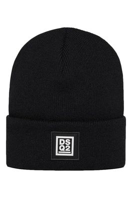 Dsquared2 DSQ2 Logo Wintermütze Schwarz Unisex