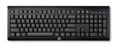 HP K2500 - Tastatur - kabellos - 2.4 GHz - Spanisch