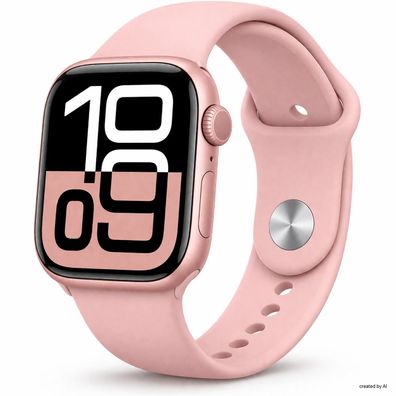 Apple Watch Series 10 (46 mm) Roségold GPS / Smartwatch / 36 Monate Gewähr