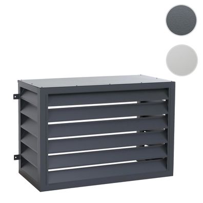 Verkleidung für Klimaanlage/Wärmetauscher HWC-O43, Abdeckung Metall 70x104x50cm
