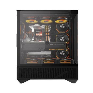 darkFlash - DY460 Black + 4 fans - Computergehäuse