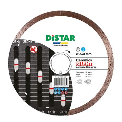 Diamanttrennscheibe 1A1R 230mm x 25,4mm Ceramic Silent