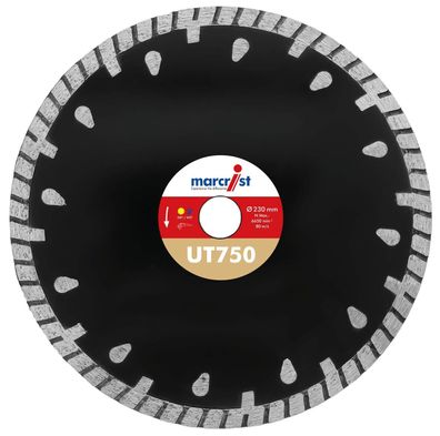 Diamanttrennscheibe Turbo 230mm UT750 Universal