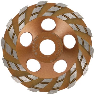 Diamantschleiftopf Beton 125mm TurboSpeed+ für universellen Einsatz