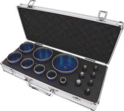 Diamant Fliesenbohrer Set 6 - 100mm x M14 für Feinsteinzeug