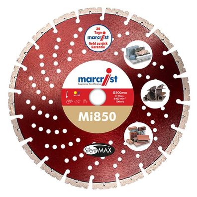 Diamanttrennscheibe MI850 115mm für Beton und Granit