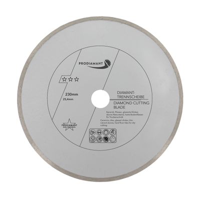 Diamanttrennscheibe Fliese 230mm x 25,4mm