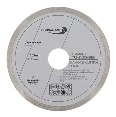 Diamanttrennscheibe Fliese 105mm