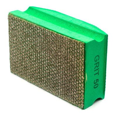 Diamant Handpolierpad für Fliesenkanten grob #50
