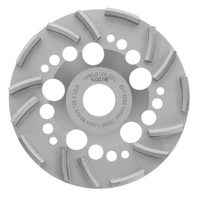 Diamantschleiftopf 125 mm HU850C ? Beton Estrich schleifen