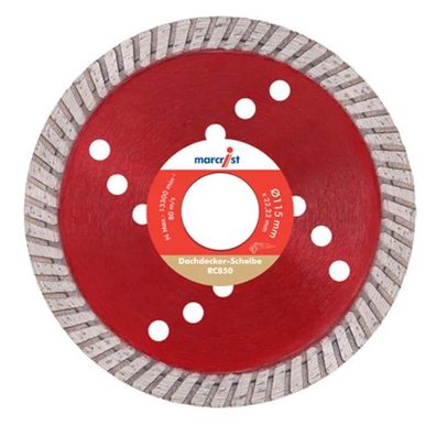 Profi Dachdecker-Diamanttrennscheibe RC850 230mm für Ziegel & Dachpfannen