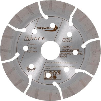 Diamanttrennscheibe 115mm Beton / Granit Turbo BG013