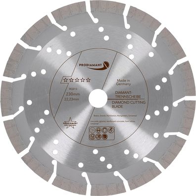 Diamanttrennscheibe 230mm Beton / Granit Turbo BG013