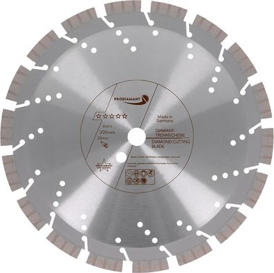 Diamanttrennscheibe 300mm Beton / Granit Turbo BG013 Bohrung 20mm