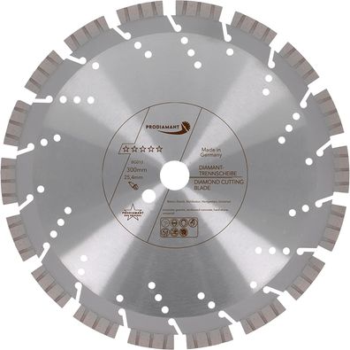 Diamanttrennscheibe BG013 300mm Beton / Granit Turbo BG013 Bohrung 25,4mm