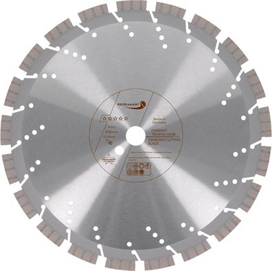 Diamanttrennscheibe 350mm Beton / Granit Turbo BG013 Bohrung 25,4mm
