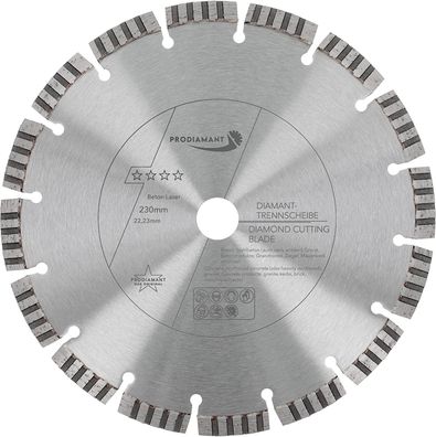 Diamanttrennscheibe 230mm Beton Laser Turbo B711