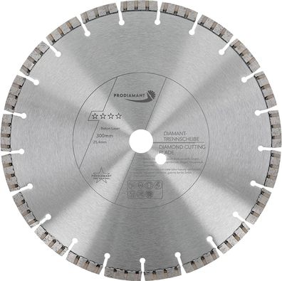 Diamanttrennscheibe 300mm Beton Laser Turbo B711 Bohrung 25,4mm