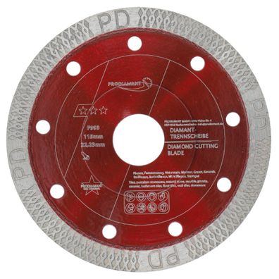 Diamanttrennscheibe für Fliese, Feinsteinzeug F993 115mm