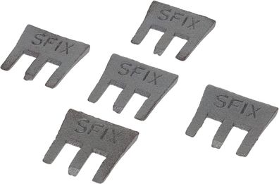 S-Fix Keile 5 Stück für Hammer Axt Stiele, Sprossen Größe 4 bis 29mm Durchmesser Hamm